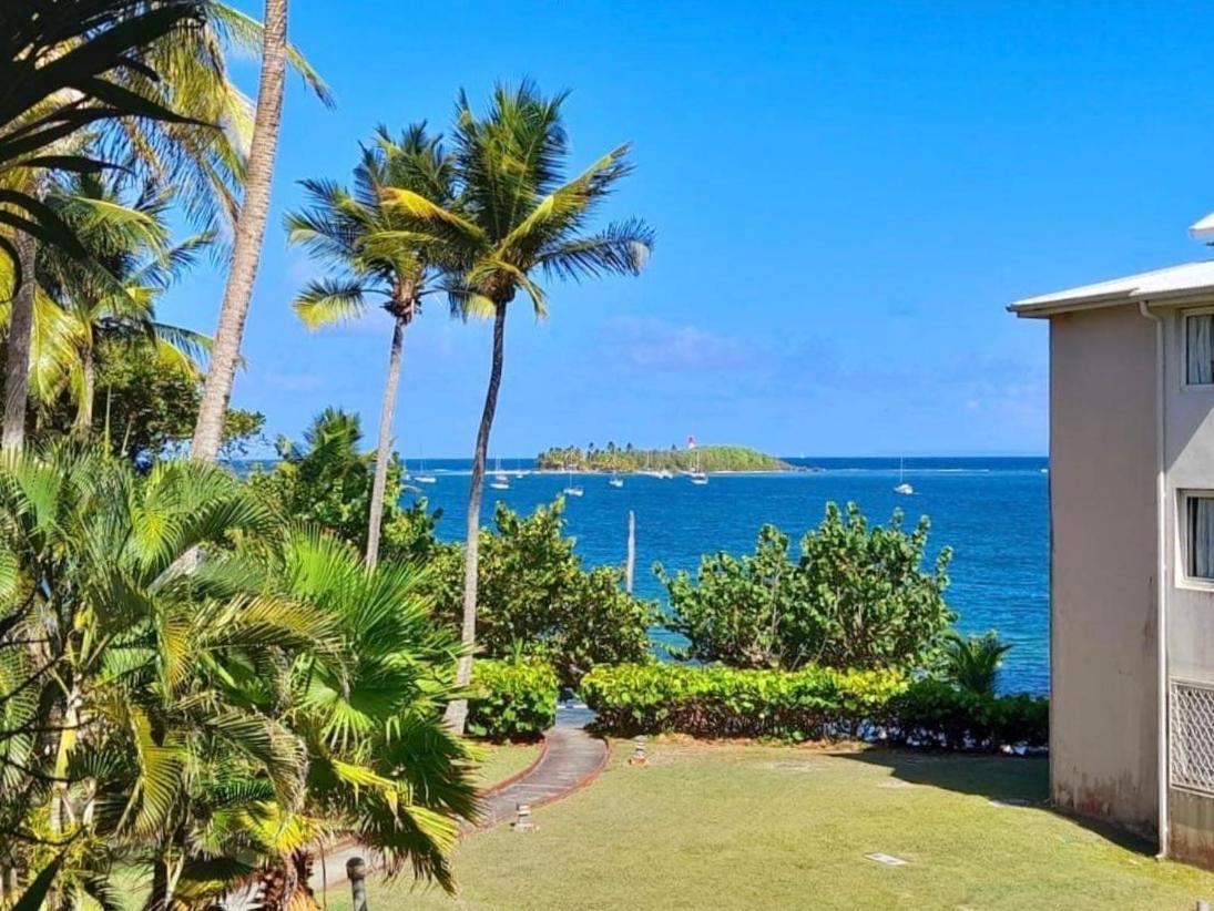 Ilet Bleu Studio Cosy Rdc Vue Mer Et Jardin - Acces Direct Plage Ле-Гозьє Екстер'єр фото
