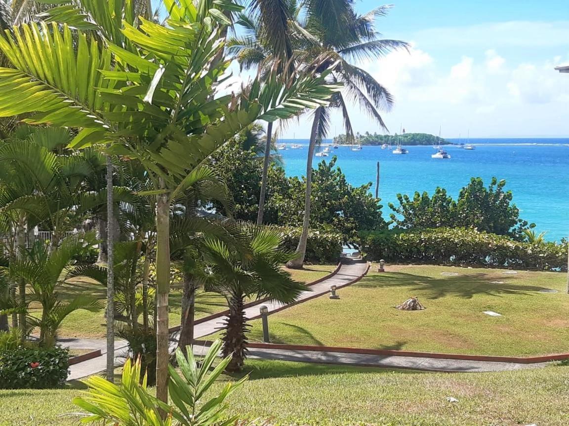 Ilet Bleu Studio Cosy Rdc Vue Mer Et Jardin - Acces Direct Plage Ле-Гозьє Екстер'єр фото