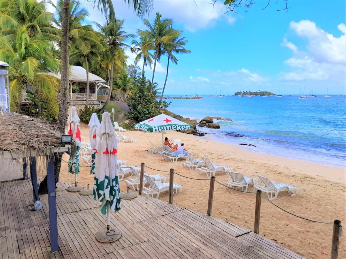 Ilet Bleu Studio Cosy Rdc Vue Mer Et Jardin - Acces Direct Plage Ле-Гозьє Екстер'єр фото
