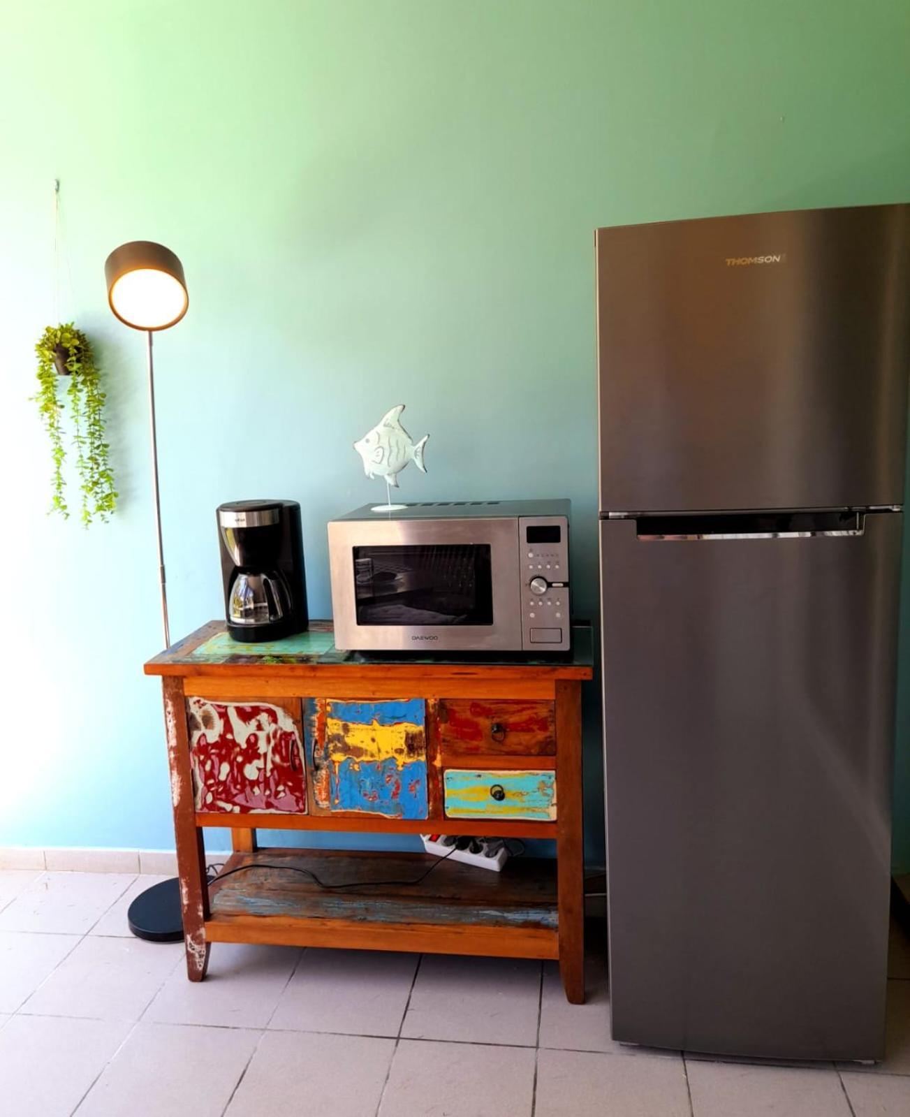 Ilet Bleu Studio Cosy Rdc Vue Mer Et Jardin - Acces Direct Plage Ле-Гозьє Екстер'єр фото